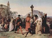 Francesco Hayez Sicilian Vespers, Scene 3 oil painting artist